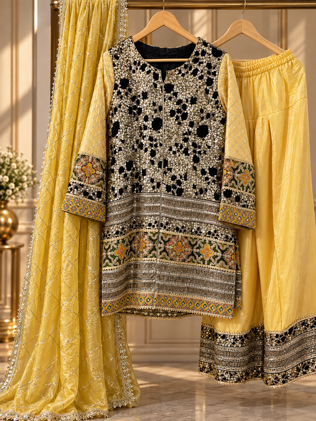 Nazneen 3PC Farshi Set