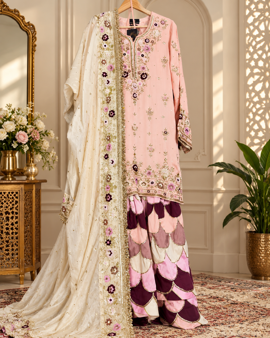 Suroor Gharara Set
