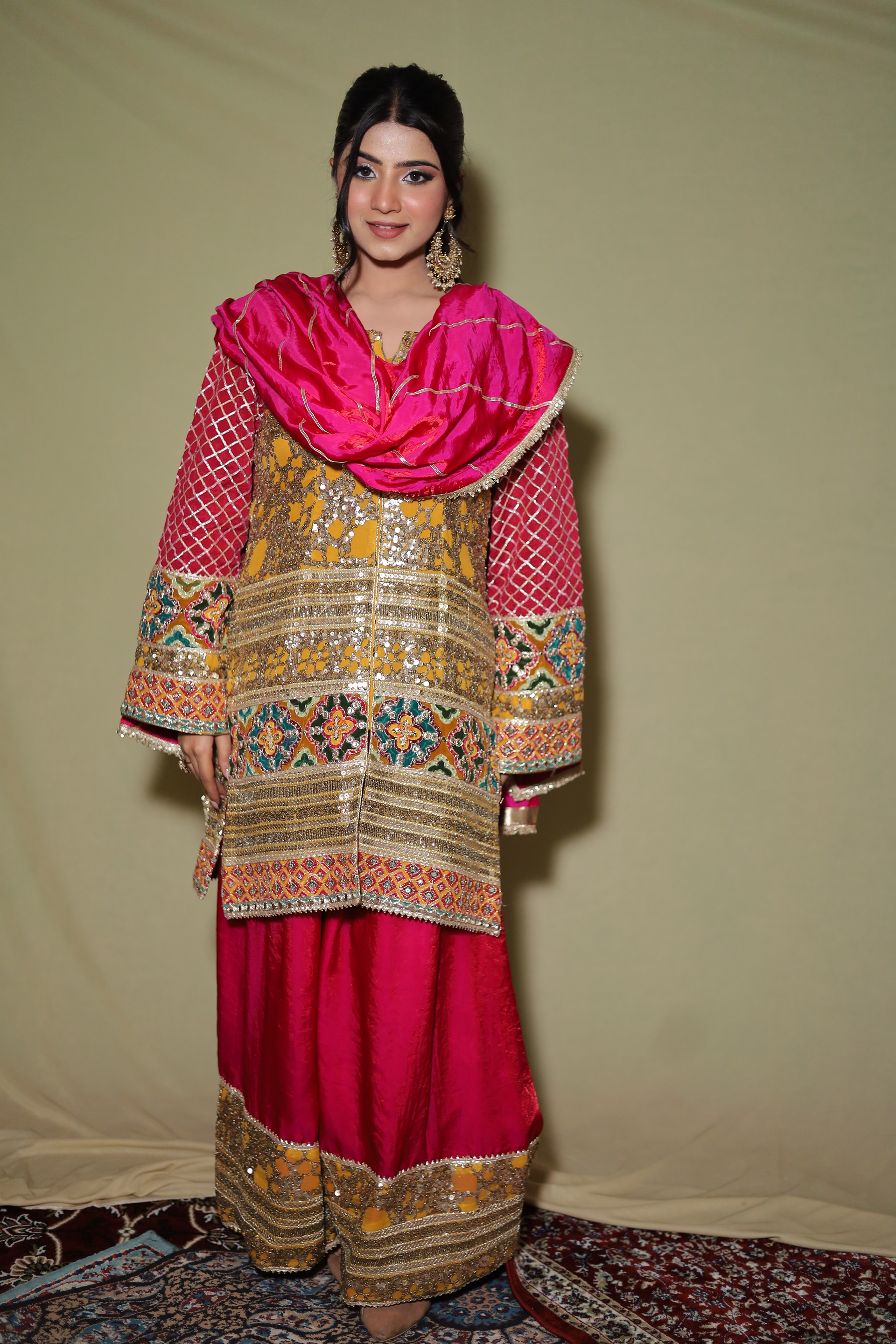 Shehzadi 3Pc Farshi Set